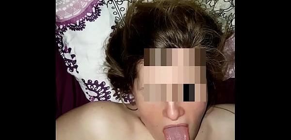  Hot teen facialized with huge load - She swallows it all - ENFJandINFP